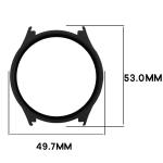 Carcasa cu protectie ecran BizonMobile Adamo compatibila cu Xiaomi Watch 5, Matte Black 3 - lerato.ro