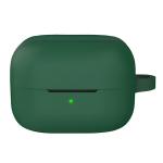 Carcasa Bizon Silicone Case compatibila cu Samsung Galaxy Buds 4 / 4 Pro, Dark Green 2 - lerato.ro
