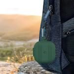 Carcasa Bizon Silicone Case compatibila cu Samsung Galaxy Buds 4 / 4 Pro, Dark Green 5 - lerato.ro