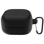 Carcasa Bizon Silicone Case compatibila cu Samsung Galaxy Buds 4 / 4 Pro, Negru 3 - lerato.ro