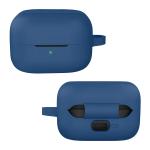 Carcasa Bizon Silicone Case compatibila cu Samsung Galaxy Buds 4 / 4 Pro, Albastru 6 - lerato.ro