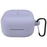 Carcasa Bizon Silicone Case compatibila cu Samsung Galaxy Buds 4 / 4 Pro, Gri 3 - lerato.ro