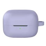 Carcasa Bizon Silicone Case compatibila cu Samsung Galaxy Buds 4 / 4 Pro, Gri 2 - lerato.ro