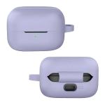 Carcasa Bizon Silicone Case compatibila cu Samsung Galaxy Buds 4 / 4 Pro, Gri 6 - lerato.ro