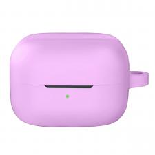 Carcasa Bizon Silicone Case compatibila cu Samsung Galaxy Buds 4 / 4 Pro, Light Purple