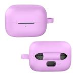 Carcasa Bizon Silicone Case compatibila cu Samsung Galaxy Buds 4 / 4 Pro, Light Purple 6 - lerato.ro