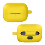 Carcasa Bizon Silicone Case compatibila cu Samsung Galaxy Buds 4 / 4 Pro, Galben 6 - lerato.ro