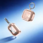 Carcasa Bizon Clear Case compatibila cu Samsung Galaxy Buds 4 / 4 Pro, Clear Gold 6 - lerato.ro