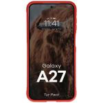 Kit protectie 2 in 1 BizonMobile, Carcasa Bizon Tur si Folie sticla securizata Bizon Glass Edge, compatibil cu Samsung Galaxy A27 5G, Rosu 7 - lerato.ro