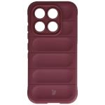 Kit protectie 2 in 1 BizonMobile, Carcasa Bizon Tur si Folie sticla securizata Bizon Glass Edge, compatibil cu Xiaomi 17, Dark Purple 3 - lerato.ro