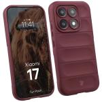 Kit protectie 2 in 1 BizonMobile, Carcasa Bizon Tur si Folie sticla securizata Bizon Glass Edge, compatibil cu Xiaomi 17, Dark Purple 4 - lerato.ro