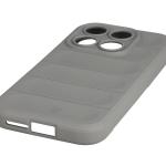 Kit protectie 2 in 1 BizonMobile, Carcasa Bizon Tur si Folie sticla securizata Bizon Glass Edge, compatibil cu Xiaomi 17, Light Grey 6 - lerato.ro