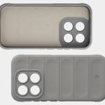 Kit protectie 2 in 1 BizonMobile, Carcasa Bizon Tur si Folie sticla securizata Bizon Glass Edge, compatibil cu Xiaomi 17, Light Grey 8 - lerato.ro