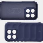 Kit protectie 2 in 1 BizonMobile, Carcasa Bizon Tur si Folie sticla securizata Bizon Glass Edge, compatibil cu Xiaomi 17, Dark Blue 8 - lerato.ro