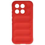 Kit protectie 2 in 1 BizonMobile, Carcasa Bizon Tur si Folie sticla securizata Bizon Glass Edge, compatibil cu Xiaomi 17, Rosu 3 - lerato.ro