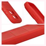 Kit protectie 2 in 1 BizonMobile, Carcasa Bizon Tur si Folie sticla securizata Bizon Glass Edge, compatibil cu Xiaomi 17, Rosu 9 - lerato.ro