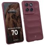 Kit protectie 2 in 1 BizonMobile, Carcasa Bizon Tur si Folie sticla securizata Bizon Glass Edge, compatibil cu Motorola Edge 70, Dark Purple 4 - lerato.ro