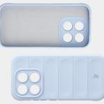 Kit protectie 2 in 1 BizonMobile, Carcasa Bizon Tur si Folie sticla securizata Bizon Glass Edge, compatibil cu Xiaomi 17, Light Blue 8 - lerato.ro