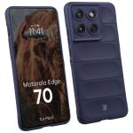 Kit protectie 2 in 1 BizonMobile, Carcasa Bizon Tur si Folie sticla securizata Bizon Glass Edge, compatibil cu Motorola Edge 70, Dark Blue 4 - lerato.ro