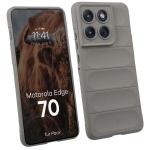 Kit protectie 2 in 1 BizonMobile, Carcasa Bizon Tur si Folie sticla securizata Bizon Glass Edge, compatibil cu Motorola Edge 70, Light Grey 4 - lerato.ro