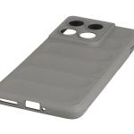 Kit protectie 2 in 1 BizonMobile, Carcasa Bizon Tur si Folie sticla securizata Bizon Glass Edge, compatibil cu Motorola Edge 70, Light Grey 6 - lerato.ro