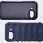 Kit protectie 2 in 1 BizonMobile, Carcasa Bizon Tur si Folie sticla securizata Bizon Glass Edge, compatibil cu Google Pixel 10a, Dark Blue 8 - lerato.ro