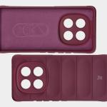 Carcasa Bizon Tur compatibila cu Xiaomi Redmi Note 14 Pro 4G, Dark Purple 7 - lerato.ro