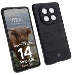 Carcasa Bizon Tur compatibila cu Xiaomi Redmi Note 14 Pro 4G, Negru 3 - lerato.ro