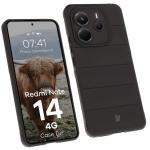 Carcasa Bizon Tur compatibila cu Xiaomi Redmi Note 14 4G, Negru 3 - lerato.ro