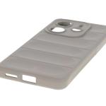Carcasa Bizon Tur compatibila cu Xiaomi Redmi Note 14 4G, Light Grey 4 - lerato.ro