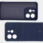 Carcasa Bizon Tur compatibila cu Xiaomi Redmi Note 14 4G, Dark Blue 7 - lerato.ro