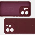 Carcasa Bizon Tur compatibila cu Xiaomi Redmi Note 14 4G, Dark Purple 7 - lerato.ro