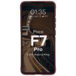 Carcasa Bizon Tur compatibila cu Xiaomi Poco F7 Pro, Dark Purple 6 - lerato.ro