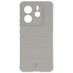 Carcasa Bizon Tur compatibila cu Xiaomi Redmi Note 14 5G, Light Grey 2 - lerato.ro