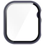 Carcasa cu protectie ecran din sticla securizata BizonMobile compatibila cu Apple Watch 10 / 11 46mm, Dark Blue 9 - lerato.ro