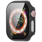 Carcasa cu protectie ecran din sticla securizata BizonMobile compatibila cu Apple Watch 10 / 11 46mm, Negru 6 - lerato.ro