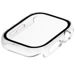 Carcasa cu protectie ecran din sticla securizata BizonMobile compatibila cu Apple Watch 10 / 11 42mm, Transparent 7 - lerato.ro