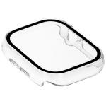 Carcasa cu protectie ecran din sticla securizata BizonMobile compatibila cu Apple Watch 10 / 11 42mm, Transparent 8 - lerato.ro