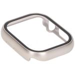 Carcasa cu protectie ecran din sticla securizata BizonMobile compatibila cu Apple Watch 10 / 11 42mm, Champagne 8 - lerato.ro
