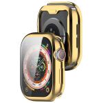 Carcasa cu protectie ecran BizonMobile Felipe compatibila cu Apple Watch 10 / 11 46mm, Gold 8 - lerato.ro