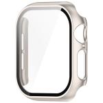 Carcasa cu protectie ecran din sticla securizata BizonMobile compatibila cu Apple Watch 10 / 11 46mm, Champagne 4 - lerato.ro