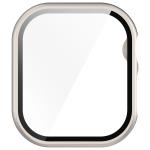 Carcasa cu protectie ecran din sticla securizata BizonMobile compatibila cu Apple Watch 10 / 11 46mm, Champagne 9 - lerato.ro