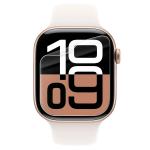 Set 2 folii protectie Bizon Watch Hydrogel compatibile cu Apple Watch 10 / 11 42mm, Transparent 3 - lerato.ro