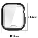 Carcasa cu protectie ecran BizonMobile Felipe compatibila cu Apple Watch 10 / 11 46mm, Negru 3 - lerato.ro