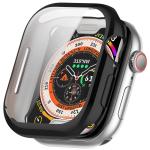 Carcasa cu protectie ecran BizonMobile Felipe compatibila cu Apple Watch 10 / 11 46mm, Negru 2 - lerato.ro