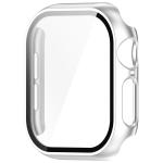 Carcasa cu protectie ecran din sticla securizata BizonMobile compatibila cu Apple Watch 10 / 11 42mm, Silver 4 - lerato.ro