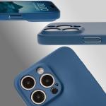 Carcasa Bizon Shell compatibila cu iPhone 15 Pro Max, Albastru 5 - lerato.ro