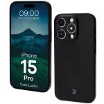 Carcasa Bizon Shell compatibila cu iPhone 15 Pro, Negru 3 - lerato.ro