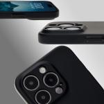Carcasa Bizon Shell compatibila cu iPhone 15 Pro, Negru 5 - lerato.ro