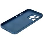 Carcasa Bizon Shell compatibila cu iPhone 15 Pro, Albastru 4 - lerato.ro